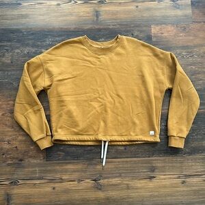 Vuori Restore Crewneck Size S Yellow